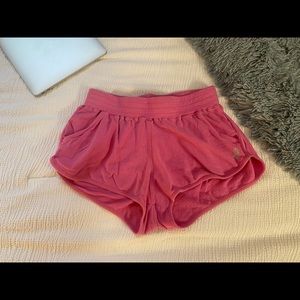 Pink Free People Sweat Shorts